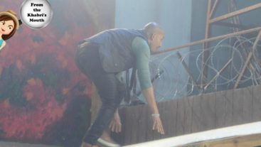 Ali attempts to jump out of the house yet again. Gets almost successful.