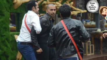 And finally the provocation turns into a fight for Ali and Gautam!