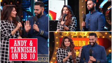 Andy and Tannisha on Bigg Boss 10 as Celebrity Panel!