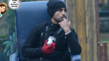 Cute: Punzz showers all his love on Gauti!