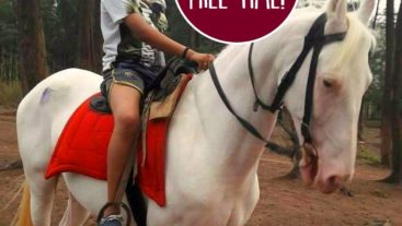 During the break time on the sets of 'Shani'