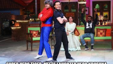 Laughter will come alive with Super Hero Tiger Shroff on Comedy Nights Live