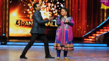Nervous Bharti dances with Remo
