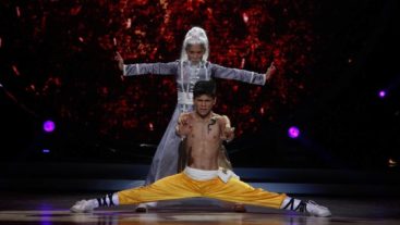 Siddharth Nigam going the Bruce Lee way on JDJ9