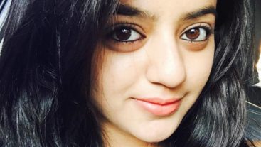 The Girl With The Contagious Smile – Helly Shah.