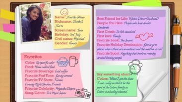 This slam book entry of Kratika will give you a deeper insight into her life!