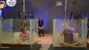 Yuck! Contestants to take cow dung bath to rule the bathroom area