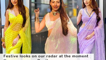 Just the stunning outfits worn by Surbhi Chandna a.k.a. Bani that are in sync with Navratri!